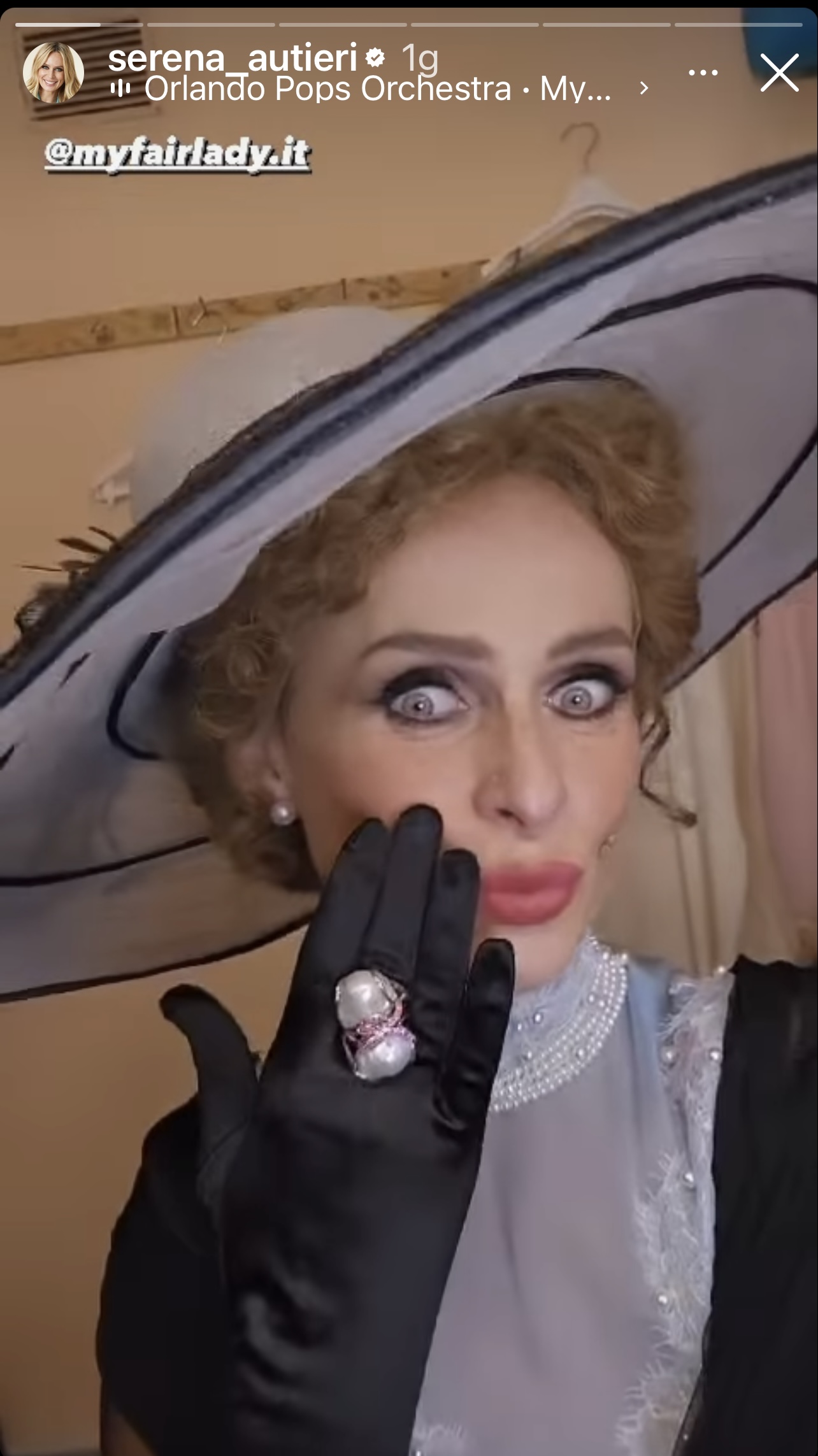 Il nostro artigianato presente in “My Fair Lady” con Serena Autieri